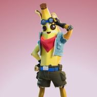 Fortnite Reactive Skins - Adventure Peely (Image via Epic Games)